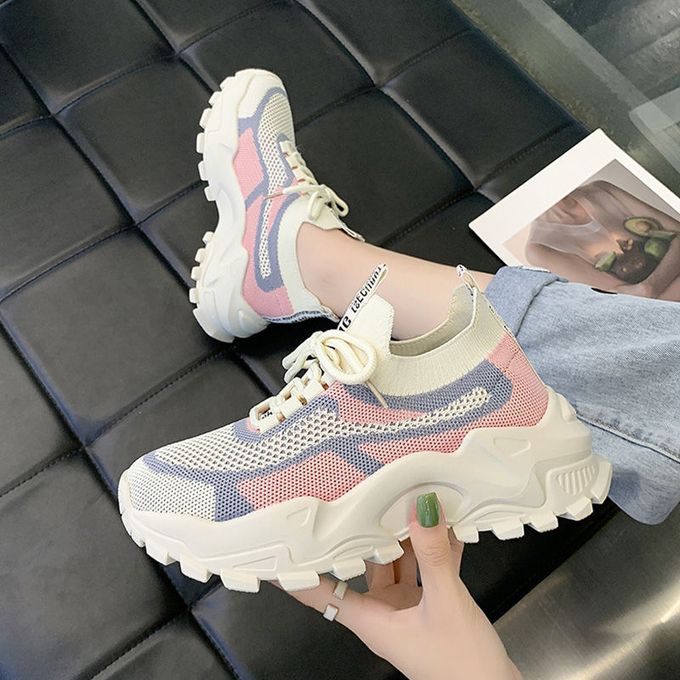 Baskets de sport tendances pour Femme - Rose