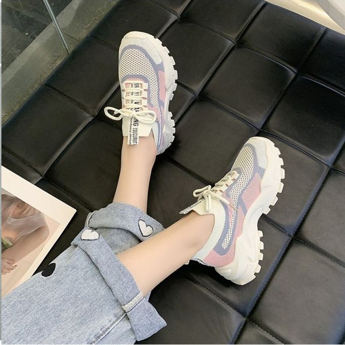 Baskets de sport tendances pour Femme - Rose