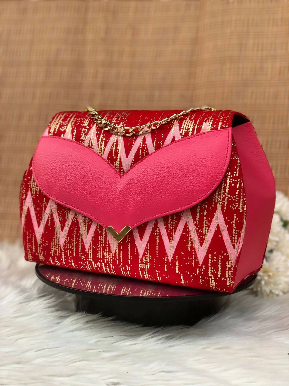Sac à Mains en Pagne Africain