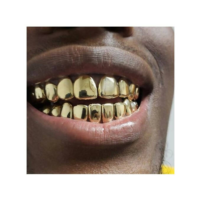 Dentier Hip Hop en Or