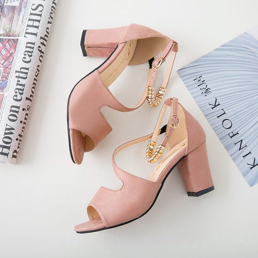 Chaussures à Talons Hauts pour Femmes - Rose
