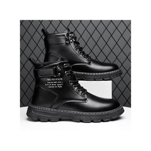 Bottes Hautes pour Hommes - Noir