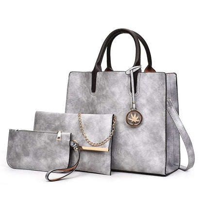 Ensemble de 3 Sacs à Main Gris