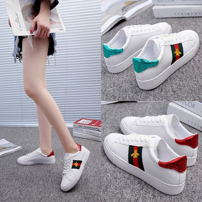 Baskets Blanches pour Femme
