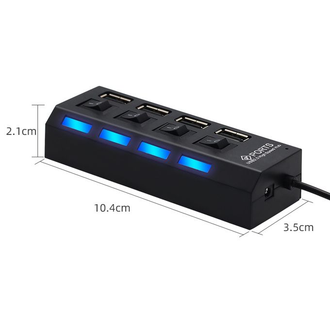 Hub USB 3.0 Ultra-Rapide 4 Ports
