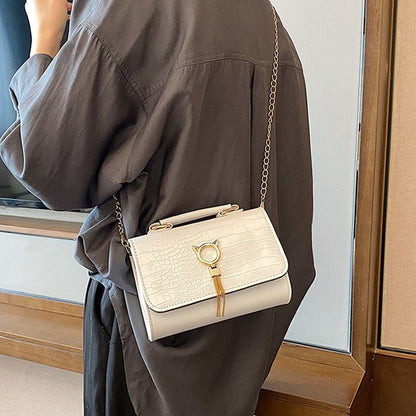 Sac à Main Blanc en Cuir PU
