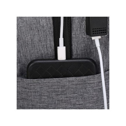 Ensemble 3 en 1 de Sacs à Dos pour Ordinateur Portable - Gris