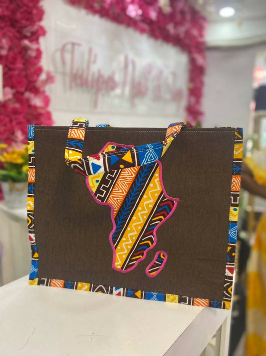 Sac Cabas en Pagne Africain