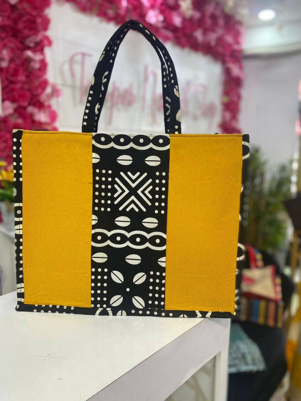 Sac Cabas en Pagne Africain