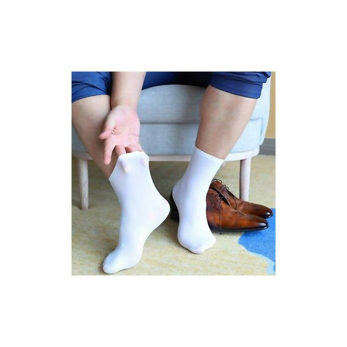 Chaussettes d'Affaires Ultra-Fines pour Hommes (6 Paires)