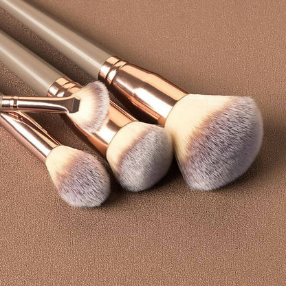 Ensemble de Pinceaux de Maquillage Pro - 15 Pièces